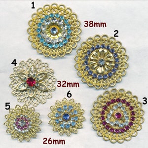 SWAROVSKI CRYSTAL FINDINGS   Priced Per Piece