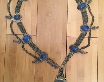 LAPIS BELLY DANCE Afghan Tribal Belt - Etsy display picture 3
