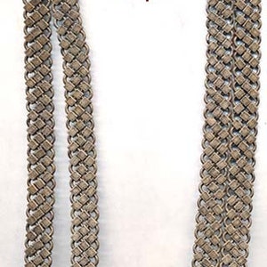 Beautiful DECORATIVE CHAIN MAIL sold by the foot Black, Ant.Sterling, Ant.Bronze image 3