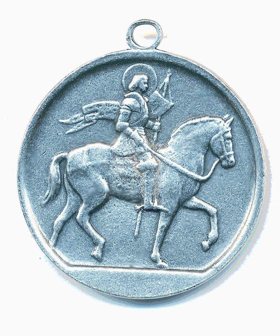 JOAN OF ARC Medal Cast From Original 41mm One Coin--18