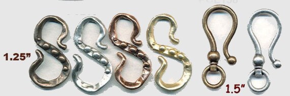 DOUBLE HOOKS Copper Base  Large Hook - image 1