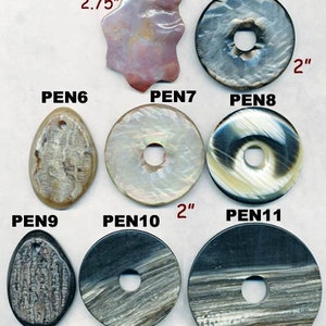S A L E  Beautiful ITALIAN RESIN and 1 JASPER Pendant, priced per piece