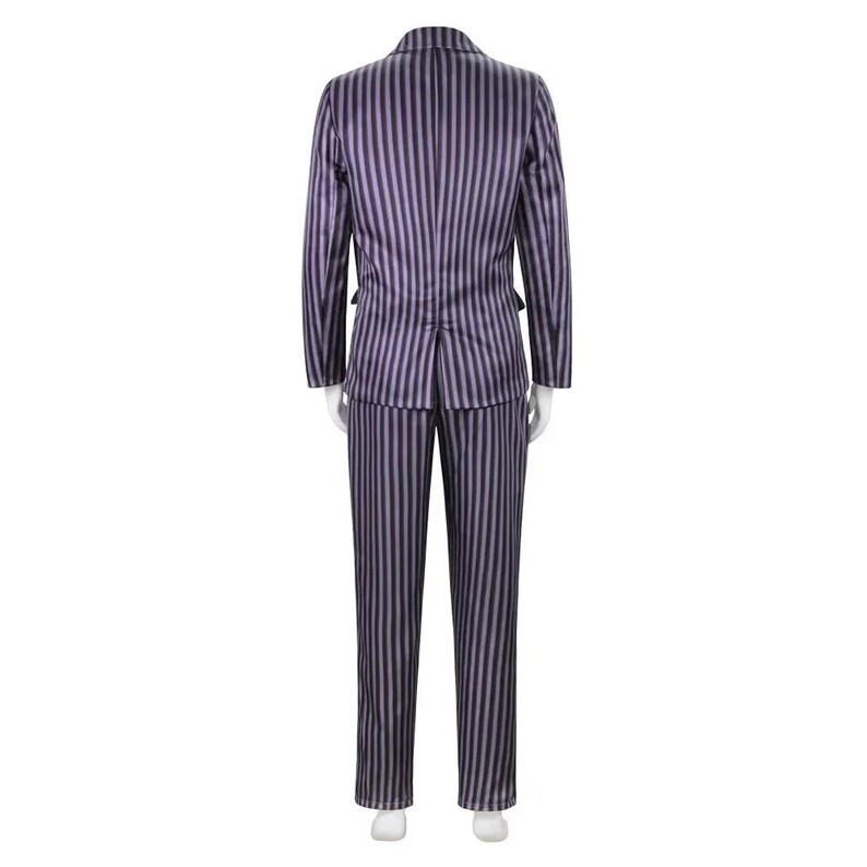 Wednesday Addams Costume Men's Long Sleeve Suit, Gomez Cosplay Outfit