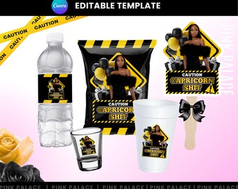 Feestontwerp voor shirts, piepschuimbekers, sjabloon | Ontwerp verjaardagsshirt | Feestpakket | Verjaardag SZN-ontwerp | Canvassjabloon | Let op: