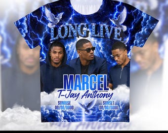 Long Live Memorial Funeral 3D All Over Shirt | Rest in Peace Shirt
