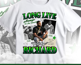 Long Live Memorial Template, In Loving Memory, Rest in Peace Shirt, Funeral Shirts, Memorial Shirt, Edit this with Canva