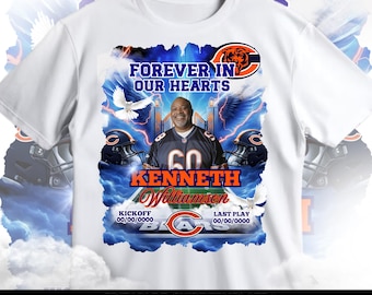 In liebevoller Erinnerung, Ruhe in Frieden Shirt, Beerdigung Shirts, Gedenkstätte Shirt, Bearbeiten Sie dies mit Canva, Himmlischer Geburtstag, Chicago