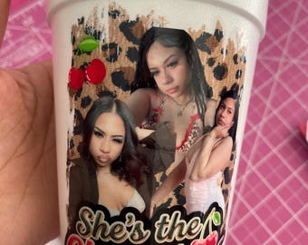 Personalized Styrofoam Cups | Party Cups | Birthday Cups | Custom Styrofoam Cups | Sticker Only Option | 16oz 20oz Sizes Available
