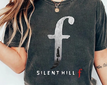 Silent Hill f T-Shirt: Vintage Horror Game Graphic Tee