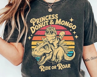 Princess Donut & Mongo Shirt, Dungeon Crawler Carl Inspired Tee, Funny Fantasy Fan Gift