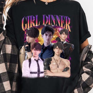Love and Deepspace T-Shirt, Caleb Girl Dinner shirt, Anime Shirt, Gift for Her or Him