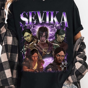 Sevika Arcane Shirt, League of Legends Anime lol Shirt