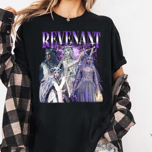 Revenant Shirt Elden Ring Night Reign Graphic Tee, Gothic Fantasy Undead Warrior T-Shirt, Dark RPG Gamer Gift, Cool Fan Merch Unisex Tee