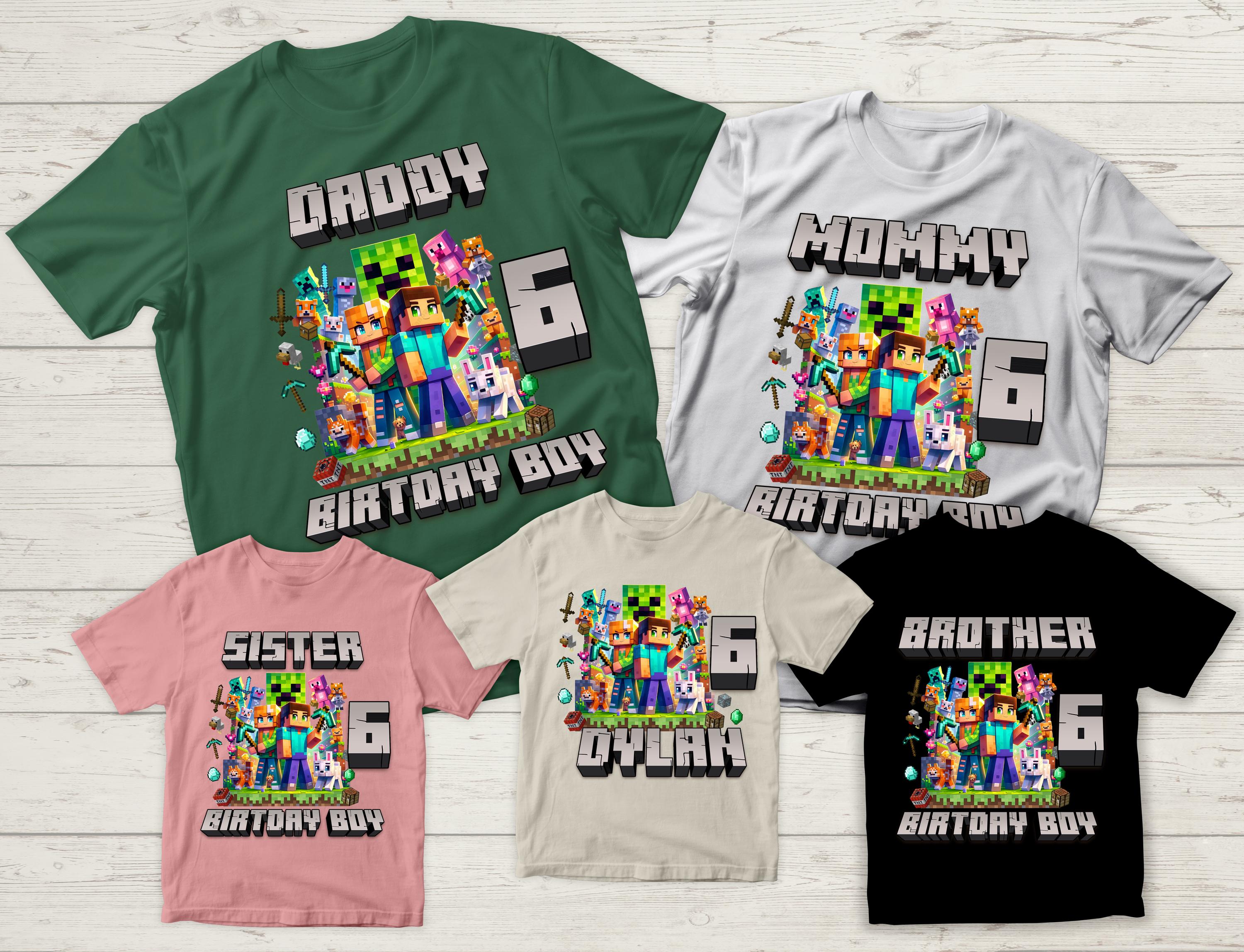 MineC Party Matching Tee