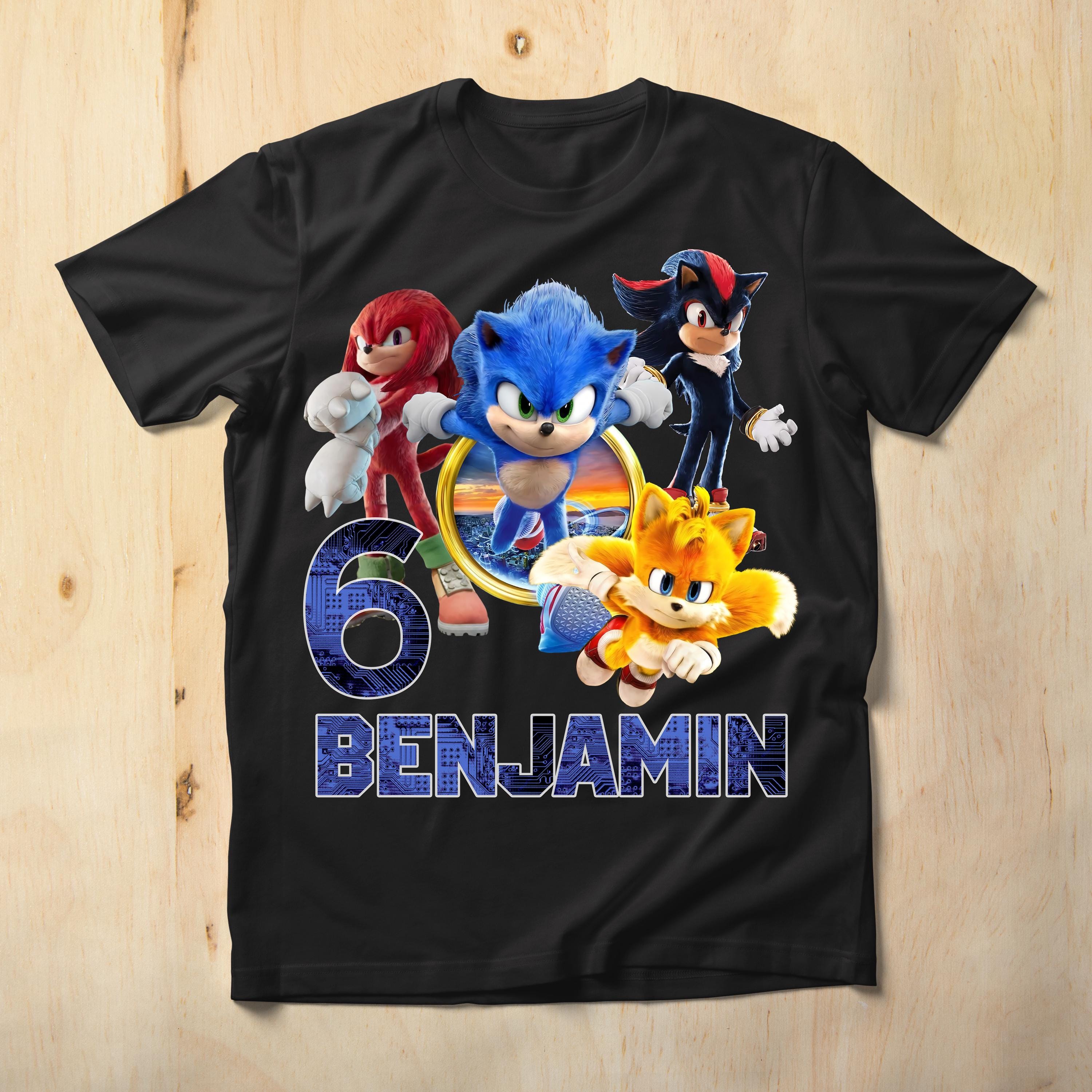 Shirts Playeras Personalizadas De Sonic Sonic The Hedgehog