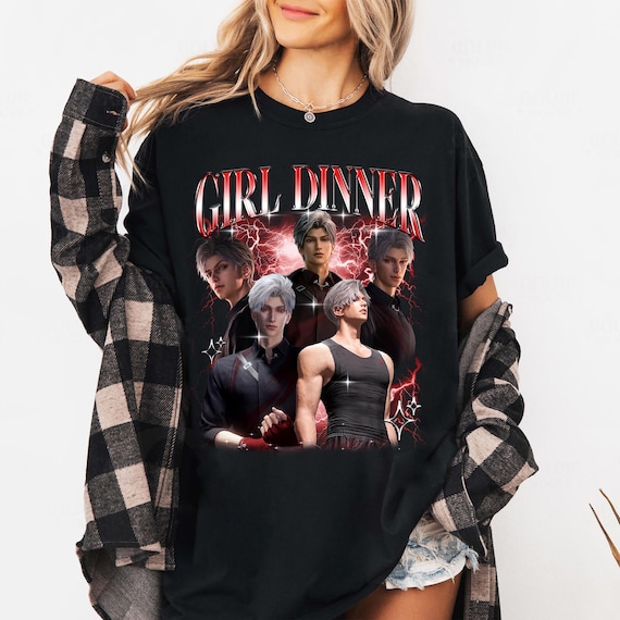 Sylus Love and Deepspace Shirt, Girl Dinner Sylus Tee | 12 Style, Sylus Lads, Otome Game Merch, Zayne, Xavier