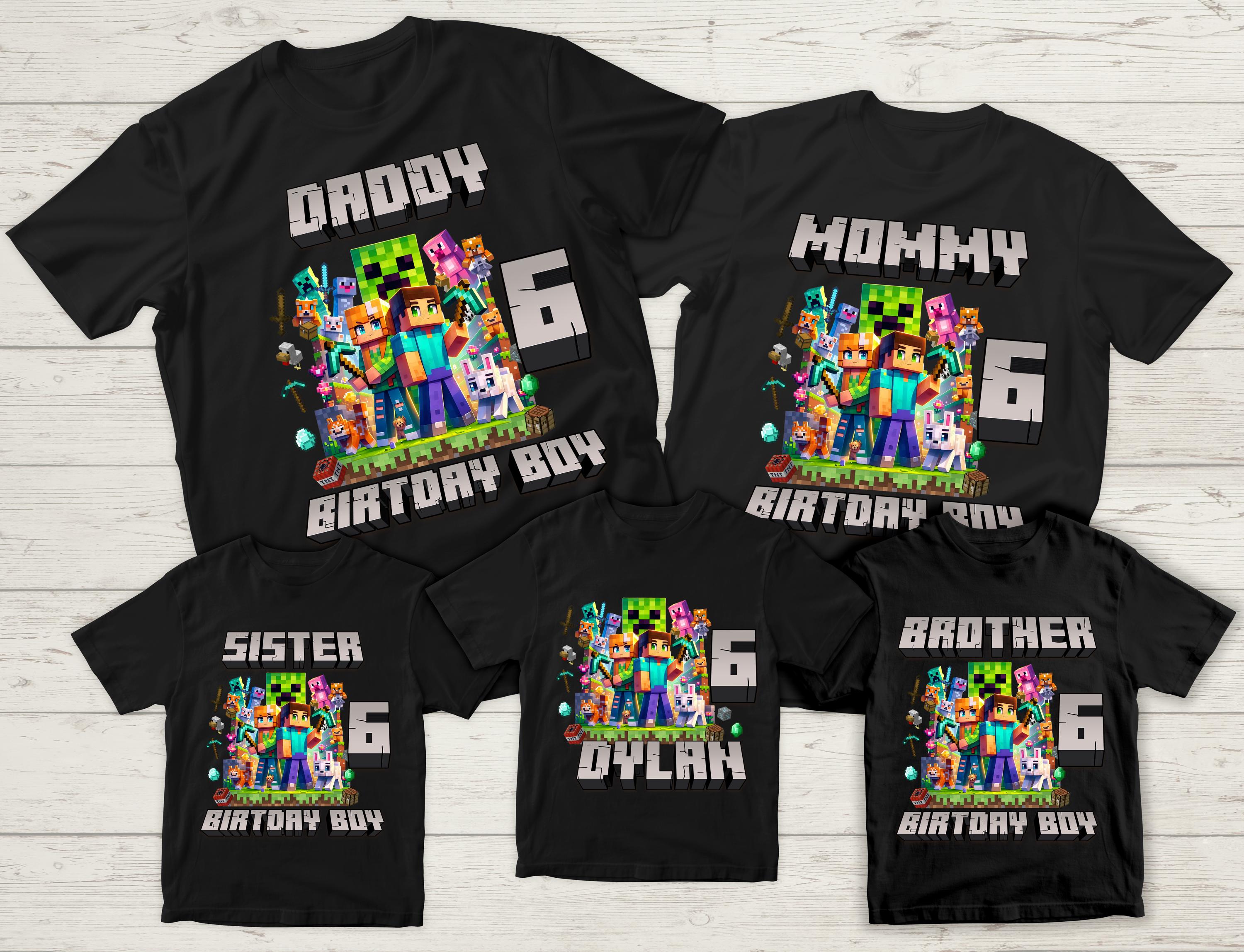 MineC Party Matching Tee