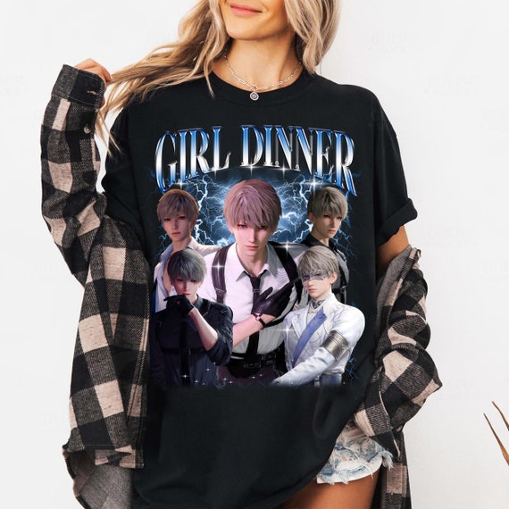 12 Style Xavier Love and Deepspace Shirt, Lads Xavier Tee | Girl Dinner Meme, Zayne, Sylus, Otome Game Merch