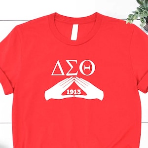 Delta Sigma Theta 1973 Tee, Cool Greek Queen Top, DST Vibe Style, Delta Girl Fashion, DST Design Shirt, Trendy Lady Fortitude Clothing