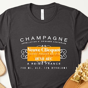 Bridal Party Tees, Orange Champagne Rose Shirt, Champagne Tennis Club T Shirt, Champagne Veuve Rose Apparel, Cute Bachelorette Party Gift