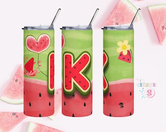 Watermelon / Personalized Tumblers 20oz