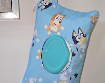 Pochette da polso per salviettine umidificate per neonati con Bluey, Principessa, Toy Story