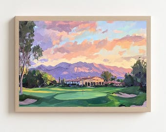 Vintage Golf Art Prints Golf Lovers Golfer Gift Antique Landscape Digital Prints Office Home Decor Antique Sports Print Golf Decor Golf