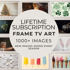 Frame TV Art Set 1000+ Lifetime subscription Samsung Tv Art Vintage Digital Tv Art Seasonal Frame Tv Art Collection Christmas Tv Art Spring