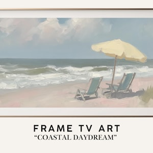 TV Art Painting Summer Samsung Tv Frame Art Summer Frame Samsung Tv Frame Tv Art Painting Tv Art Digital Tv Art Samsung Frame Tv Beach Tv