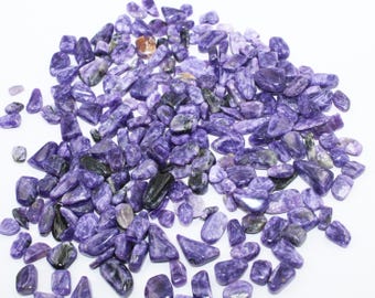 Purple Charoite Cabochon Lot, Freeform Gemstone Parcel, Jewelry Making