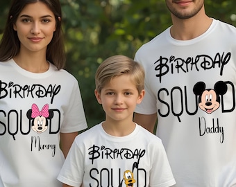 Disney Birthday Shirt, Disney Birthday Girl Shirt, Custom Disney Birthday Shirt, Disneyland Birthday Squad Shirt, Disney It's My Birthday