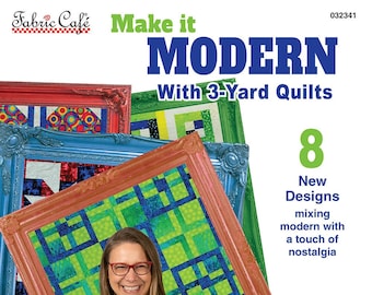 Make It Modern with 3-Yard Quilts Pattern Book