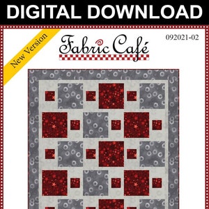 Dash 3-Yard Quilt Pattern - Digital Download