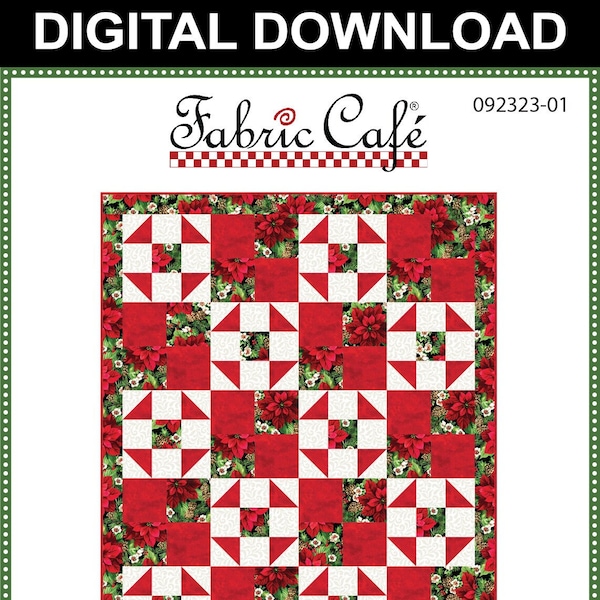 Downloadable Merry & Bright Quilt Pattern