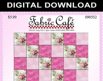 Downloadable Easy Patch Quilt Pattern