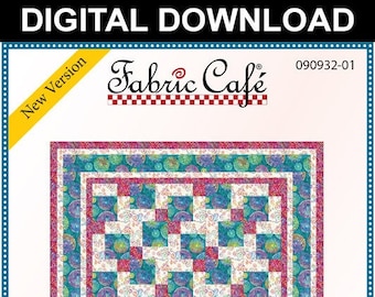 Downloadable Topsy Turvey Quilt Pattern