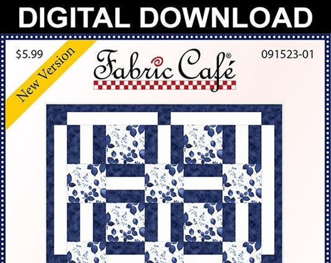 Porch Rails 3 yard Quilt Pattern Digital Download Etsy