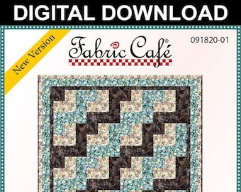 Jigsaw Downloadable 3-Yard Quilt Pattern