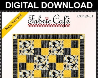 Downloadable Sew Quick 3 Yard Quilt Pattern