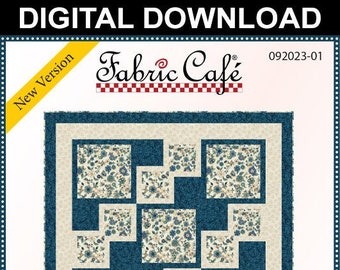 Easy Street Downloadable 3-Yard Quilt Pattern