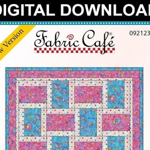 Downloadable Sew Quick 3 Yard Quilt Pattern Etsy