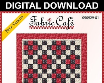 Downloadable Nine Patch 3 Yard Quilt Pattern