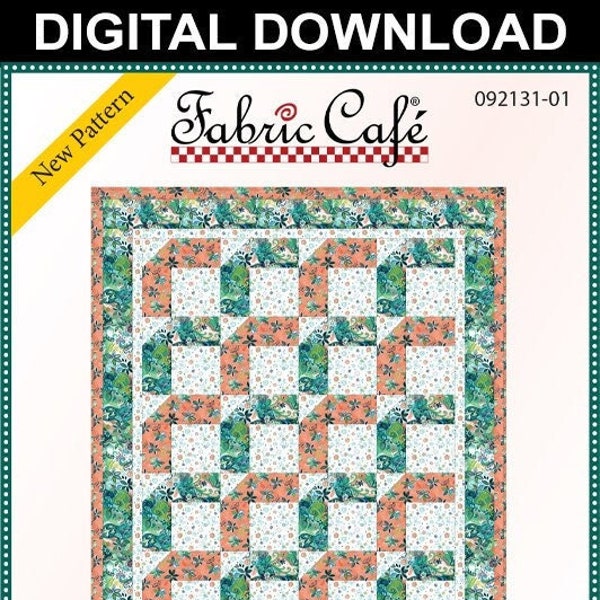 Boomerang Downloadable 3-Yard Quilt Pattern