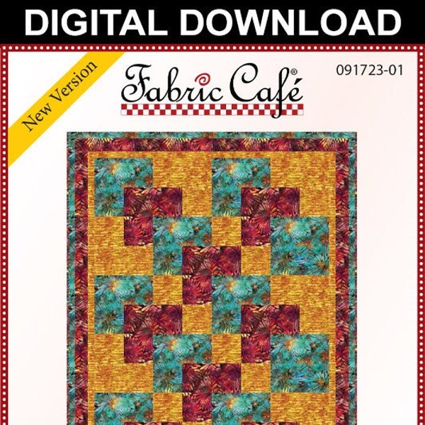 It's a Snap Downloadable 3-Yard Quilt Pattern