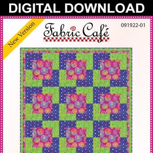 Town Square 3-Yard Quilt Digital Download