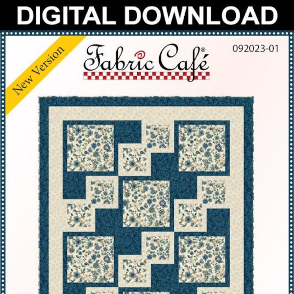 Easy Street Downloadable 3-Yard Quilt Pattern