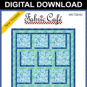 Bold Blocks 3-Yard Quilt Pattern - Digital Download
