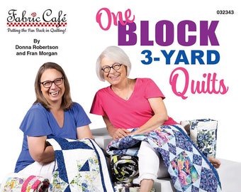 One Block 3-Yard Quilts Pattern Book