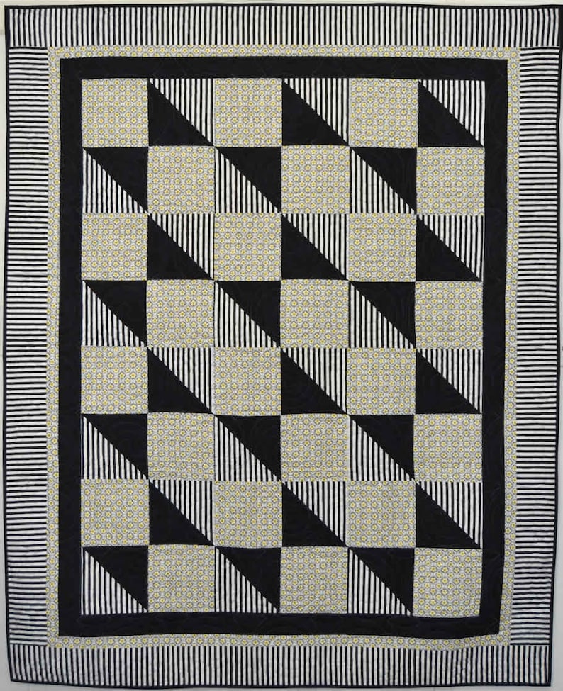 Downloadable Boxes and Bows Quilt Pattern Etsy