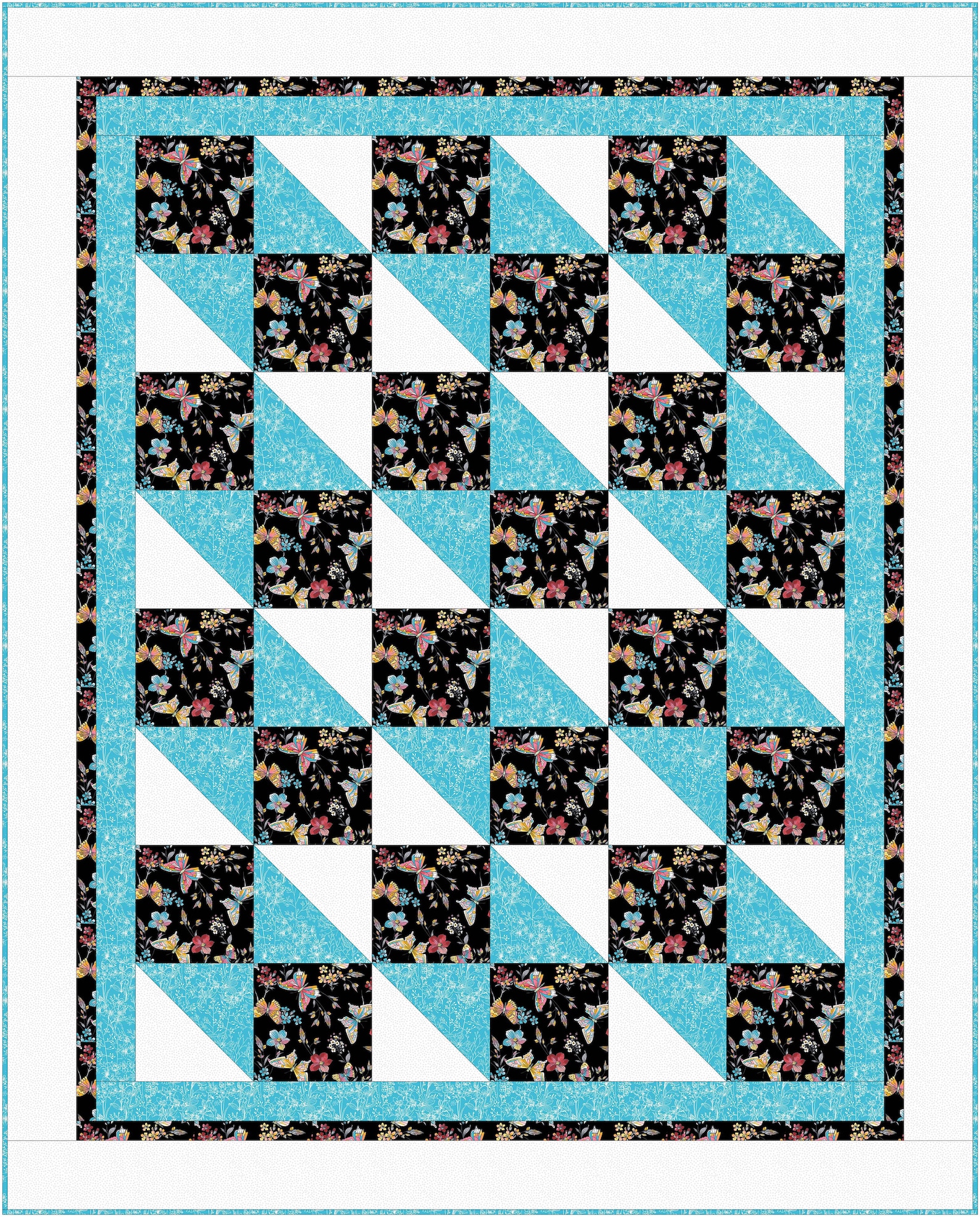 Boxes and Bows Downloadable 3yard Quilt Pattern Etsy